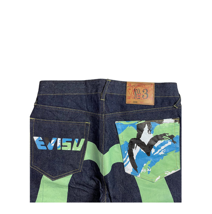 Evisu Vintage Jeans Straight Fit Größe M/L