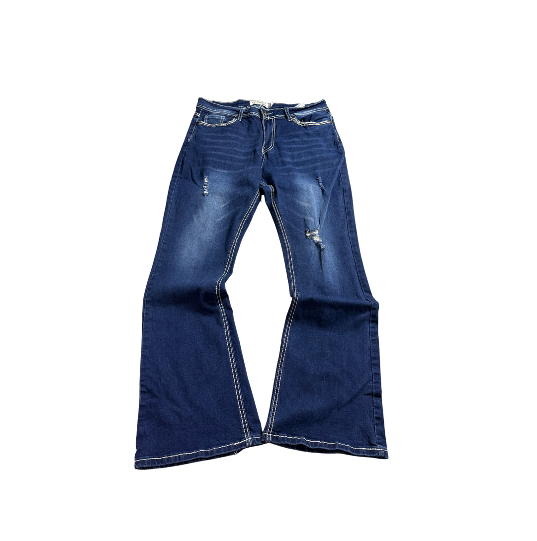 Vintage Jeans Flared Fit Größe S/M
