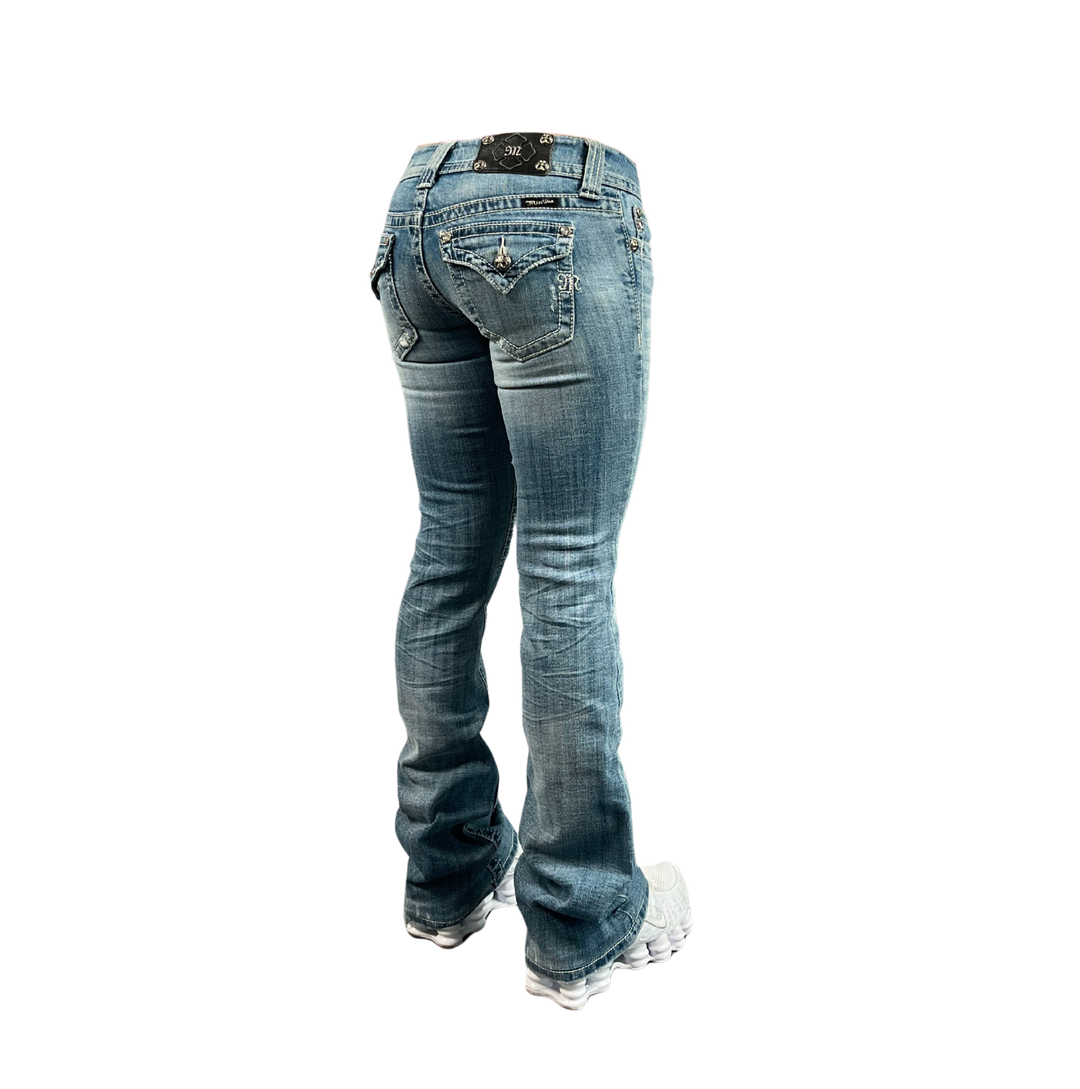 Miss Me Vintage Jeans Flared Fit Größe XS/S