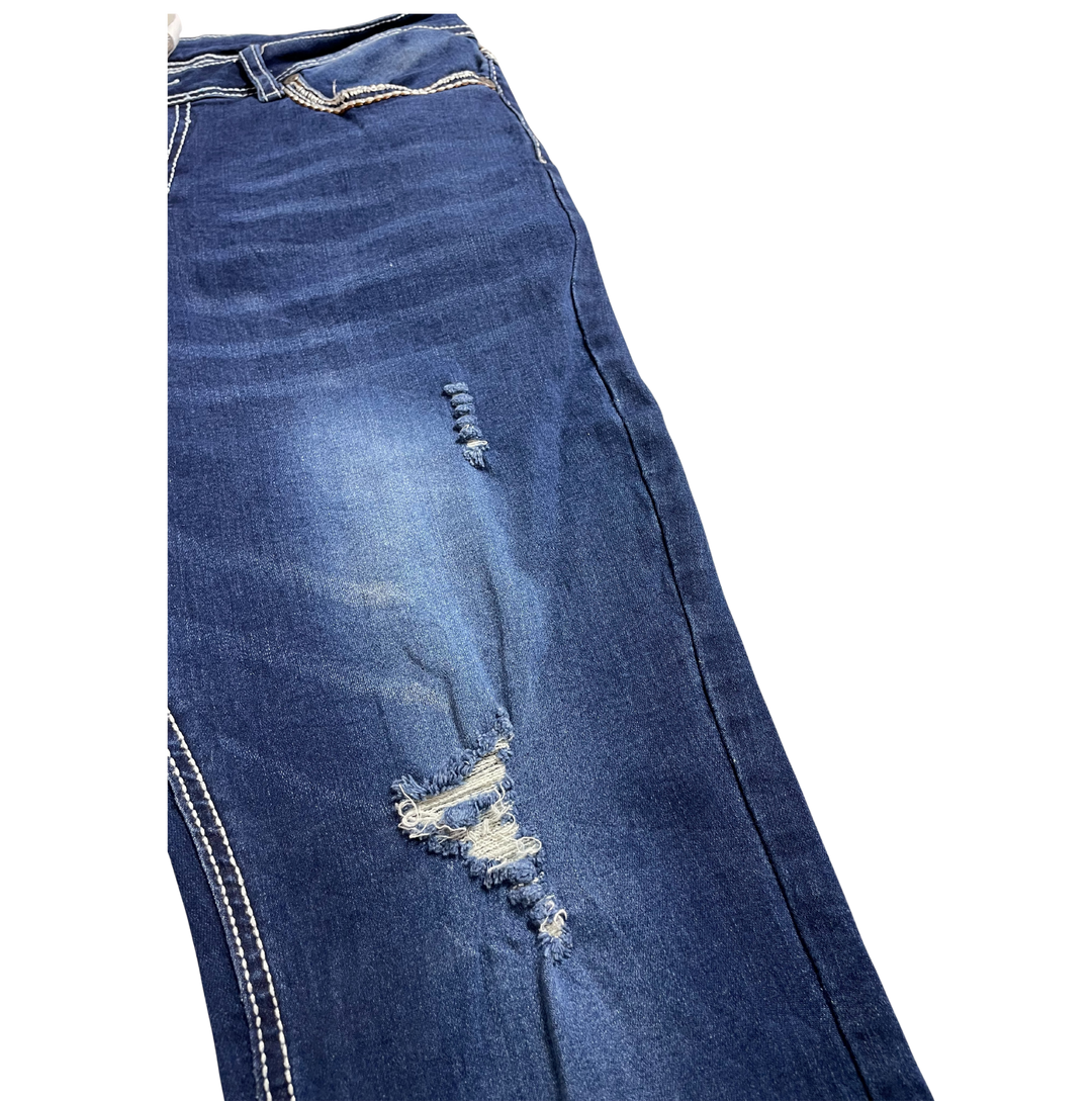 Vintage Jeans Flared Fit Größe S/M