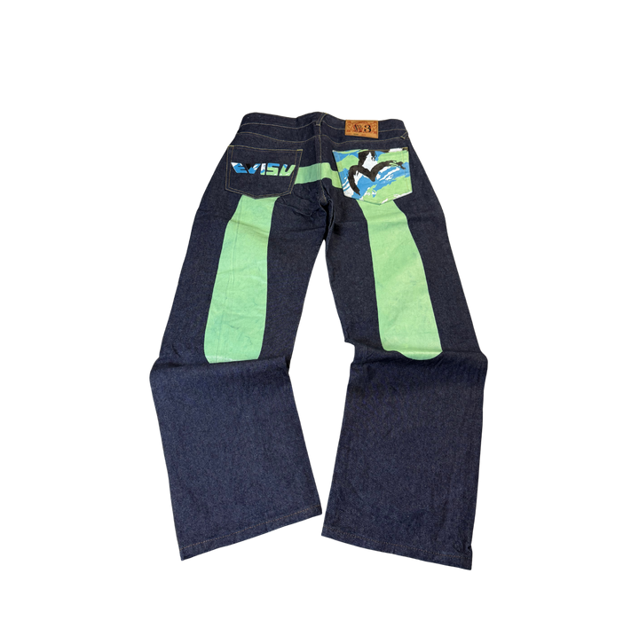 Evisu Vintage Jeans Straight Fit Größe M/L