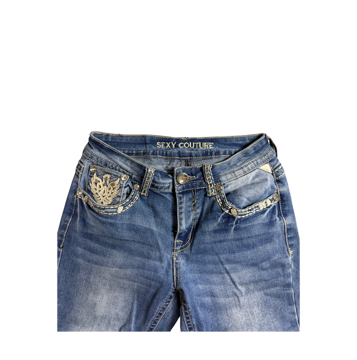 Sexy Couture Vintage Jeans Flared Fit Größe XS/S