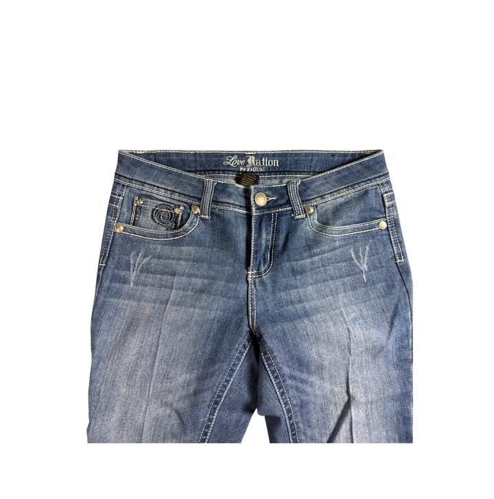 Love Ration Vintage Jeans Flared Fit Größe S/M