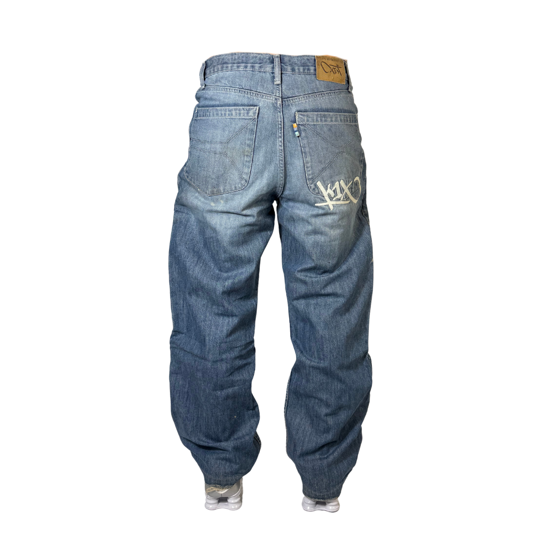Vintage Jeans Baggy Fit Größe M/L