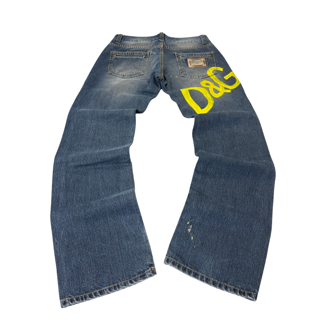 Dolce & Gabbana Vintage Jeans Straight Fit Größe M/L