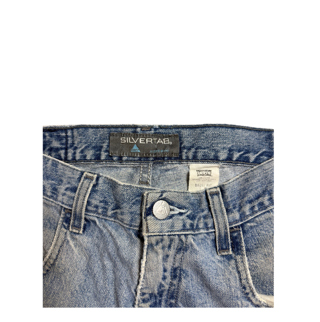 Vintage Jeans Baggy Fit Größe S/XS