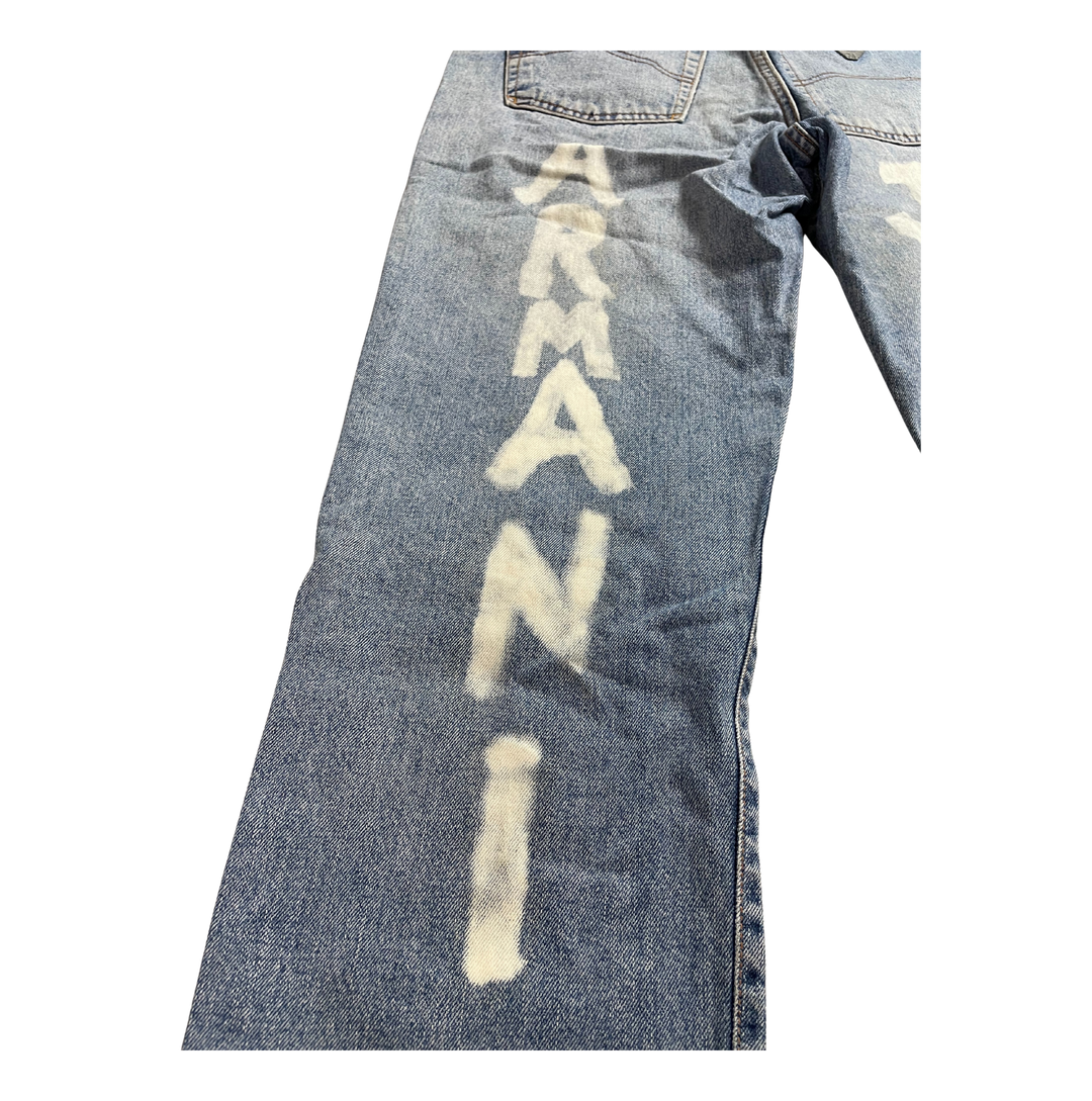 Armani Vintage Jeans Straight Fit Größe S/M