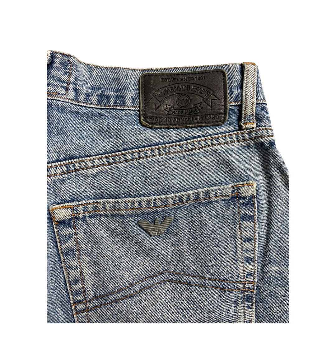Armani Vintage Jeans Straight Fit Größe S/M