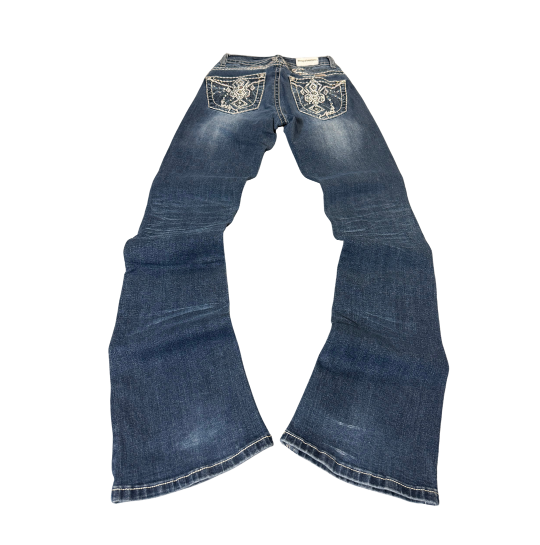 Vintage Jeans Flared Fit Größe XS/M