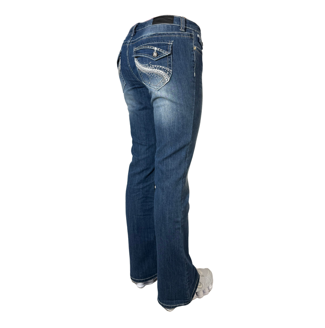 Vintage Jeans Flared Fit Größe M/L
