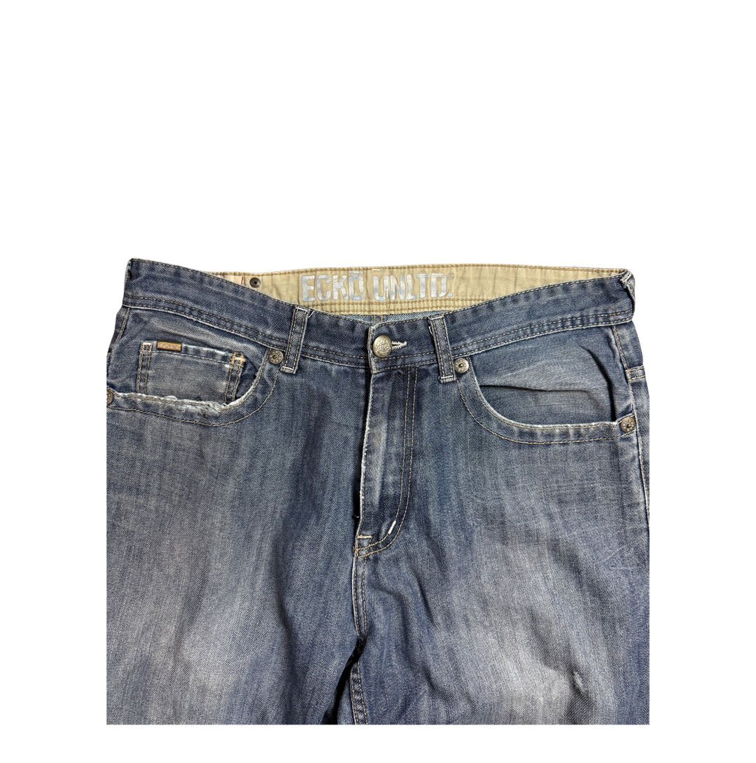 Eckö UNLTD Vintage Jeans Baggy Fit Größe M/L
