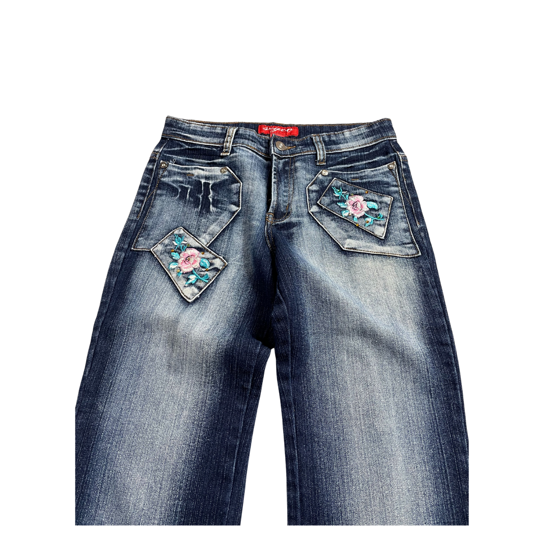 Vintage Jeans Flared Fit Größe XS/S