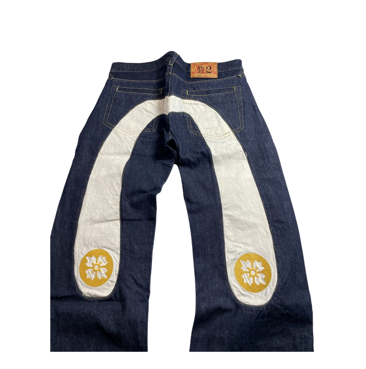 Evisu Vintage Jeans Straight Fit Größe M/L