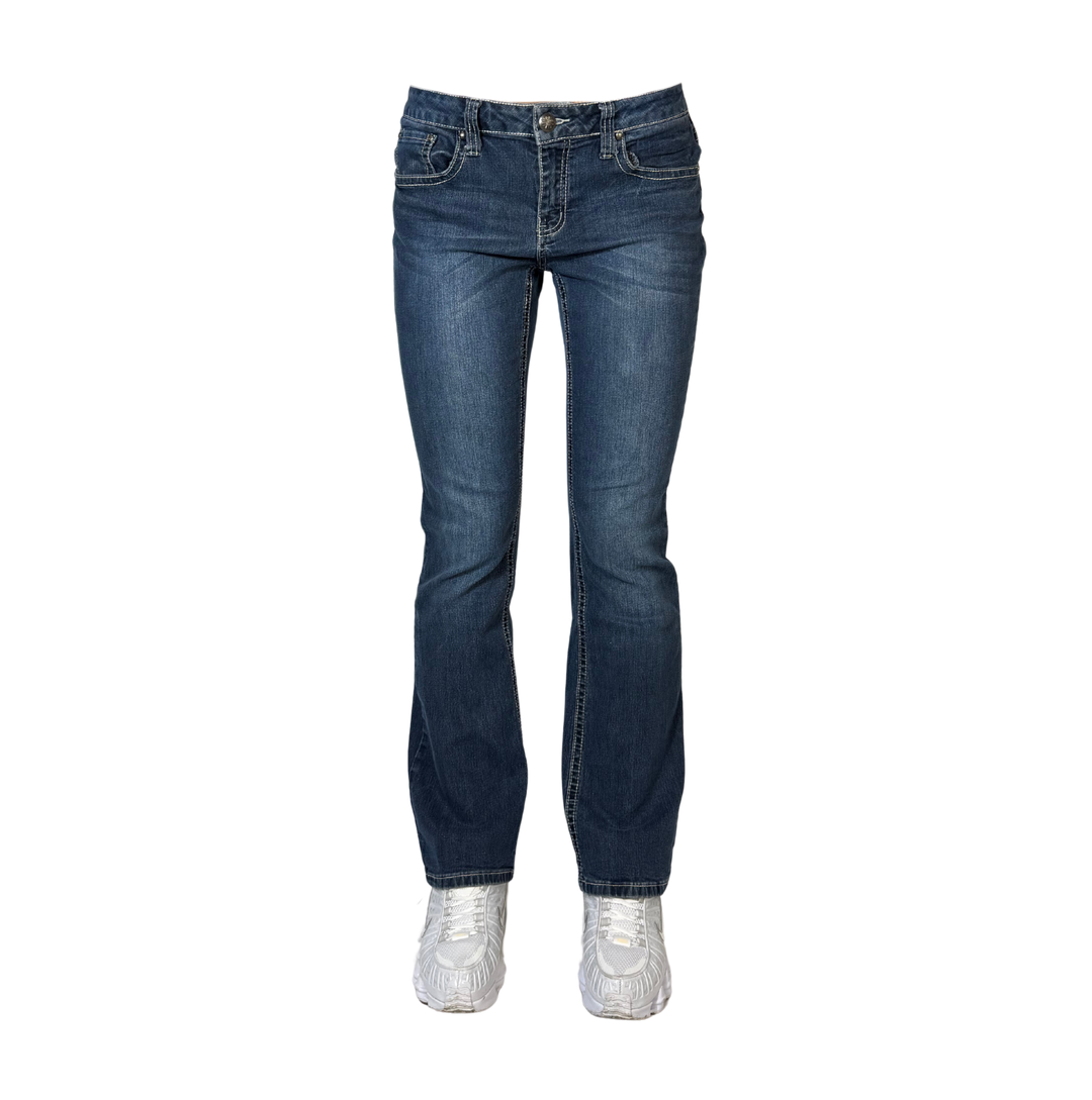 Love x Indigo Vintage Jeans Flared Fit Größe M/L