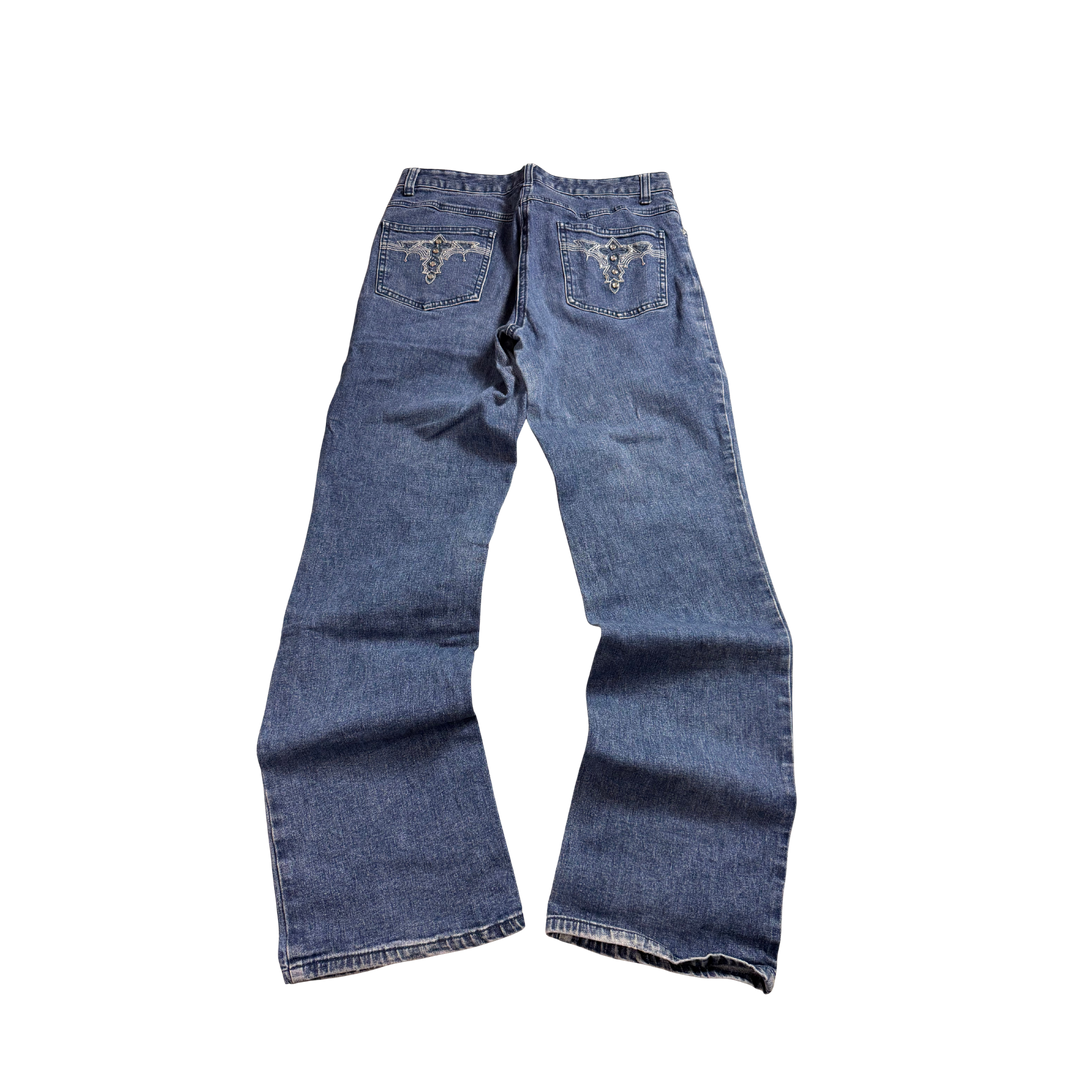Vintage Jeans Flared Fit Größe M/L