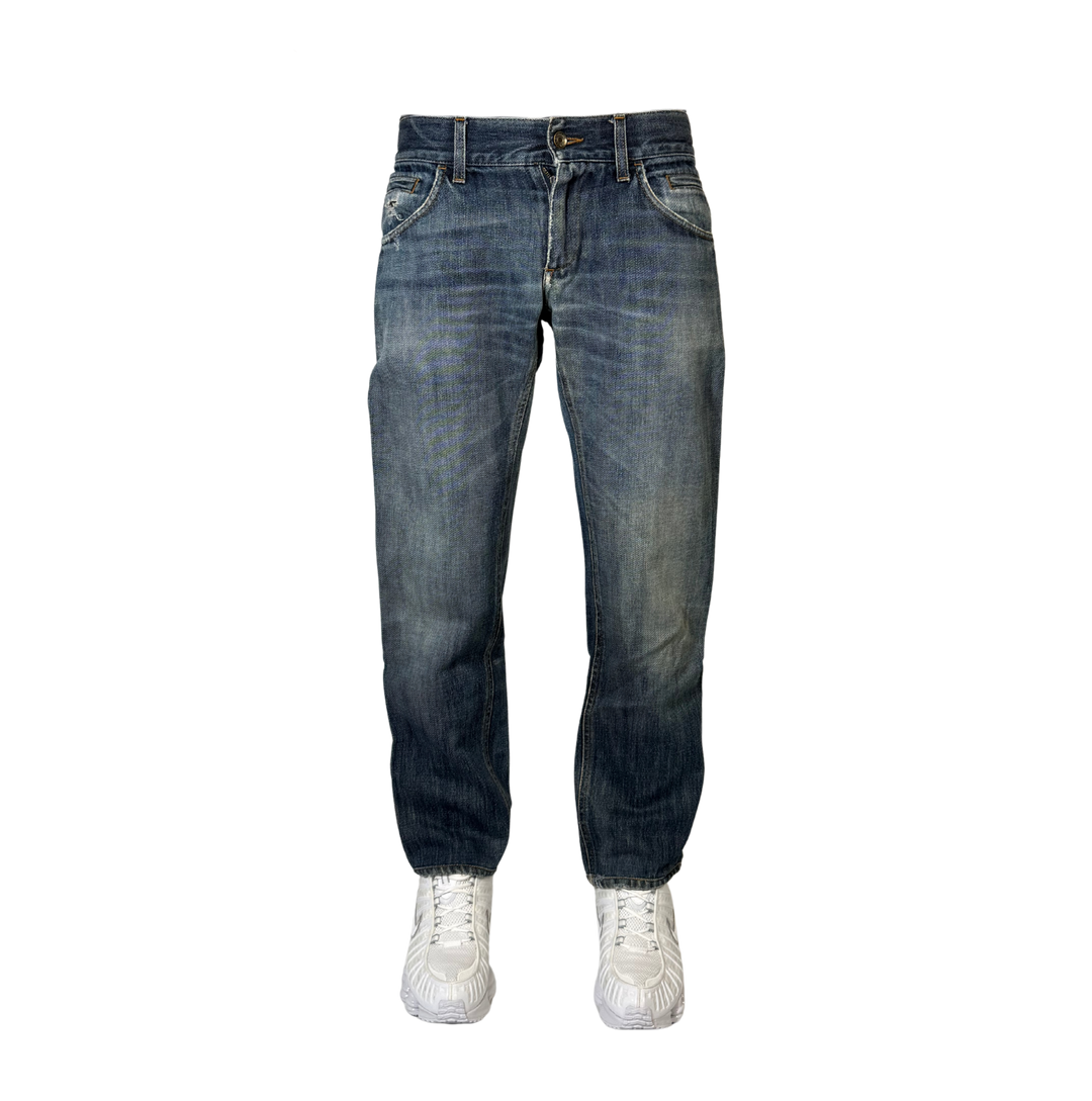 Dolce & Gabbana Vintage Jeans Straight Fit Größe M/L