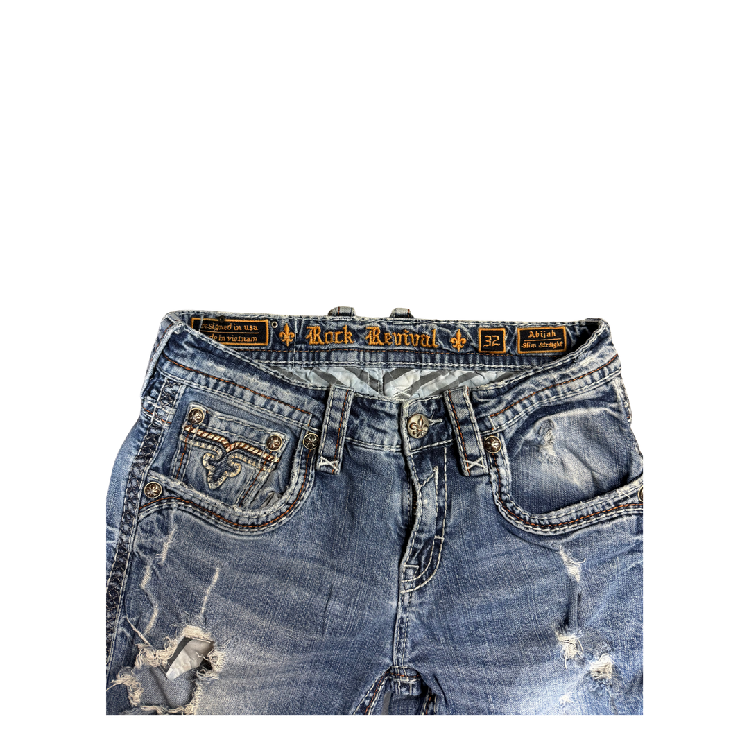 Rock Revival Vintage Jeans Slim Fit Größe M/L