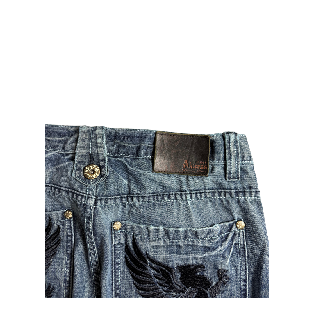 Vintage Jeans Flared Fit Größe M/L