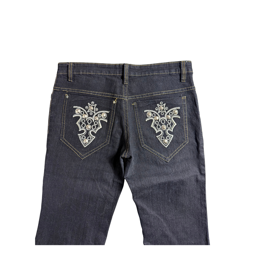 Vintage Jeans Flared Fit Größe M/L