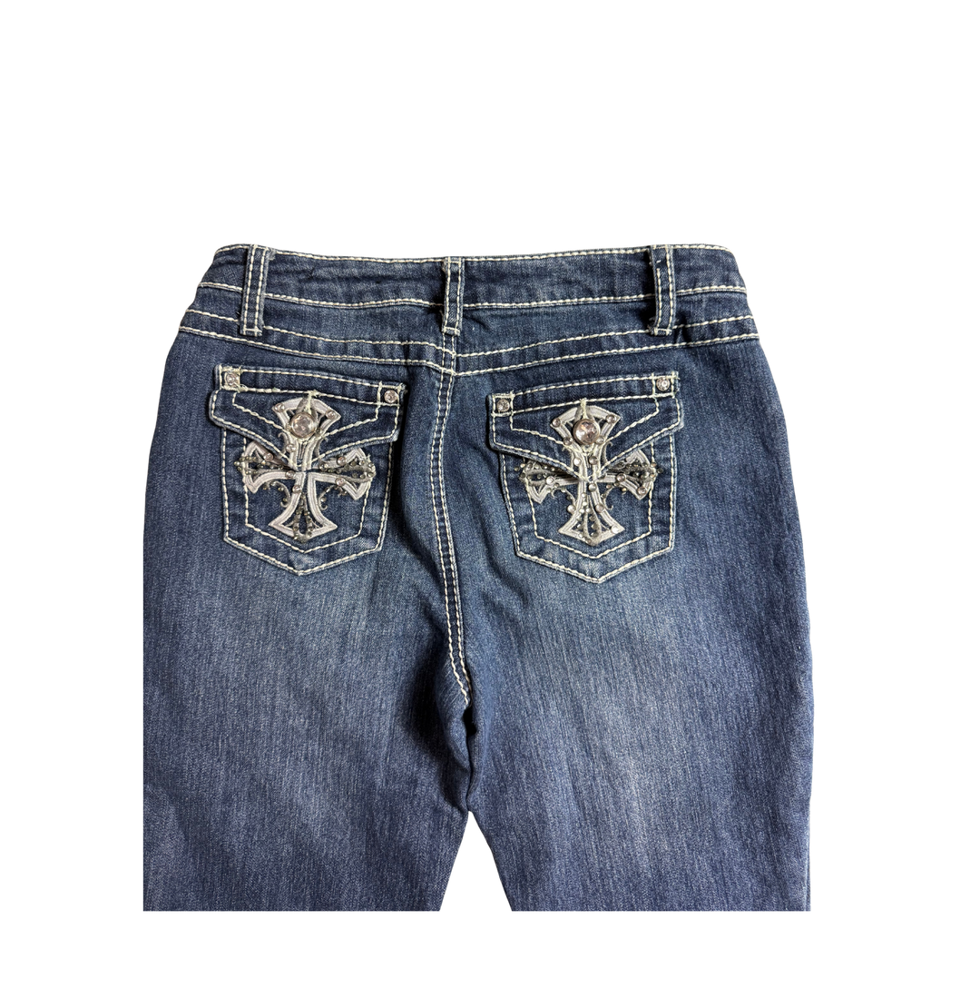 Vintage Jeans Flared Fit Größe XS/S