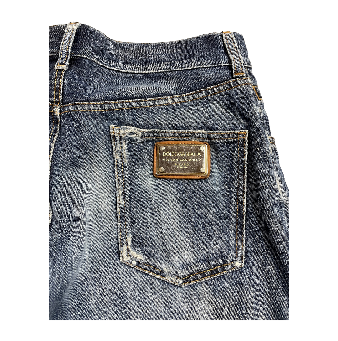 Dolce & Gabbana Vintage Jeans Straight Fit Größe M/L