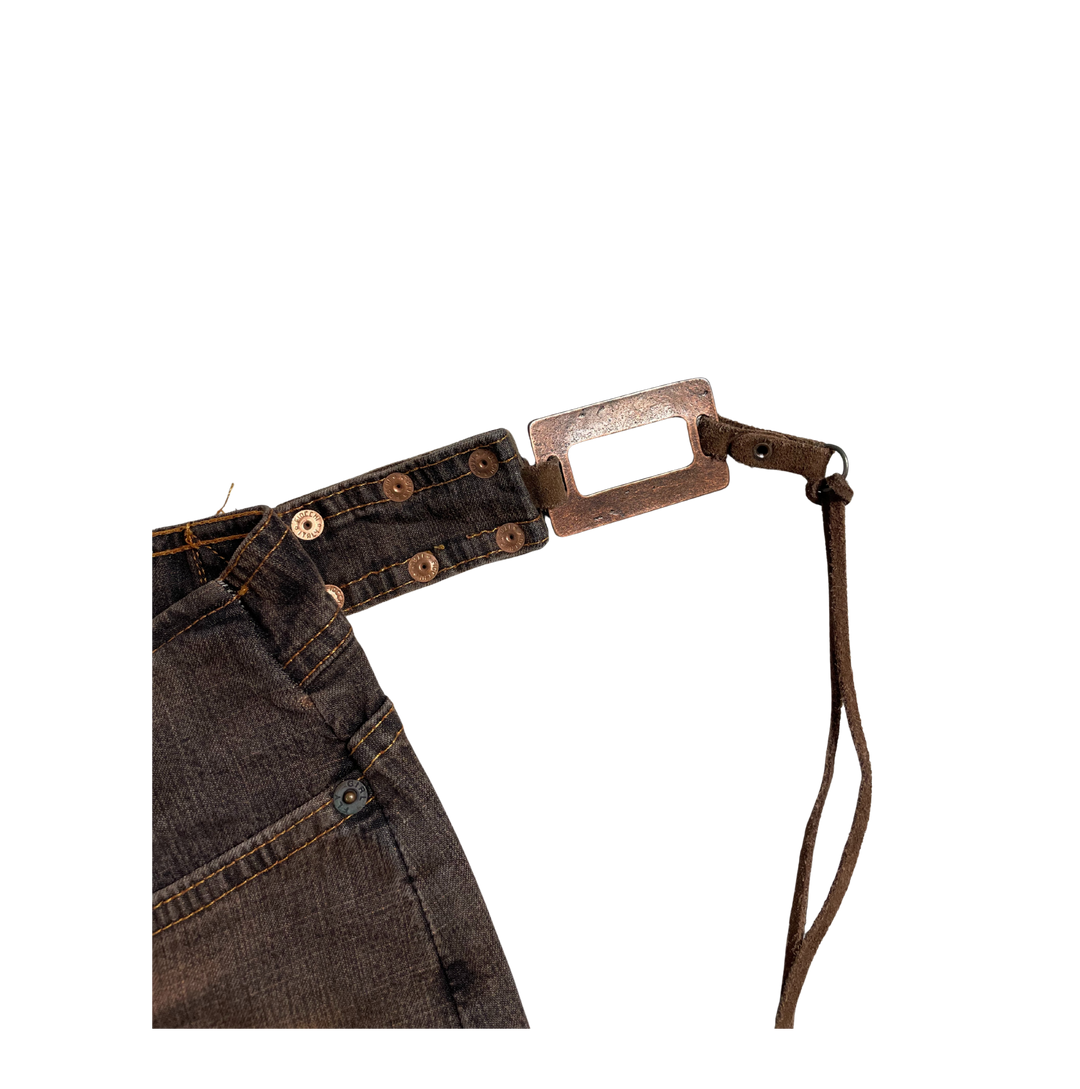 Vintage Jeans Flared Fit Größe S/M