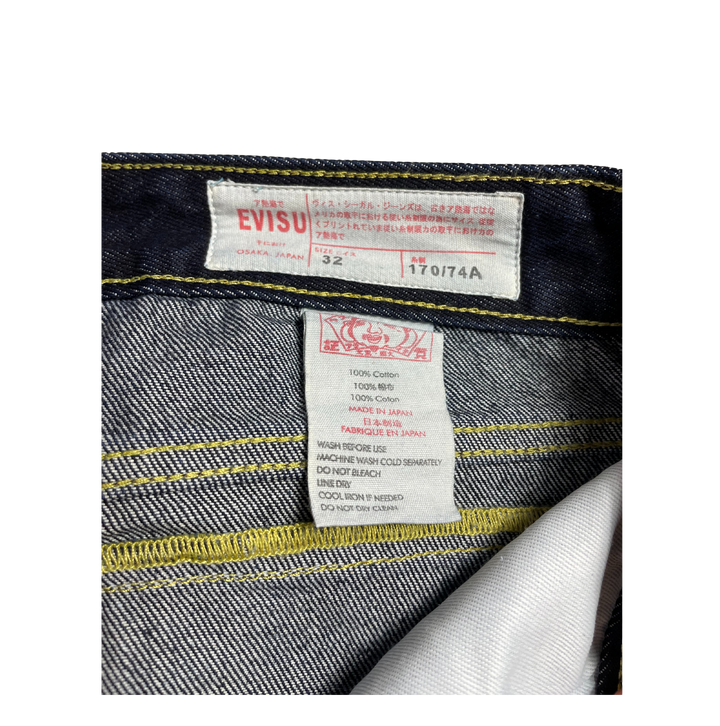 Evisu Vintage Jeans Straight Fit Größe M/L