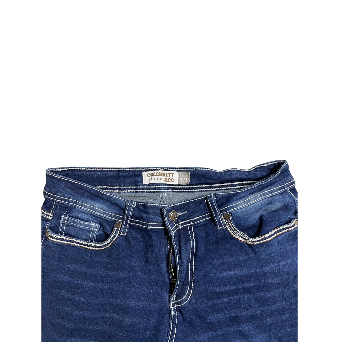 Vintage Jeans Flared Fit Größe S/M