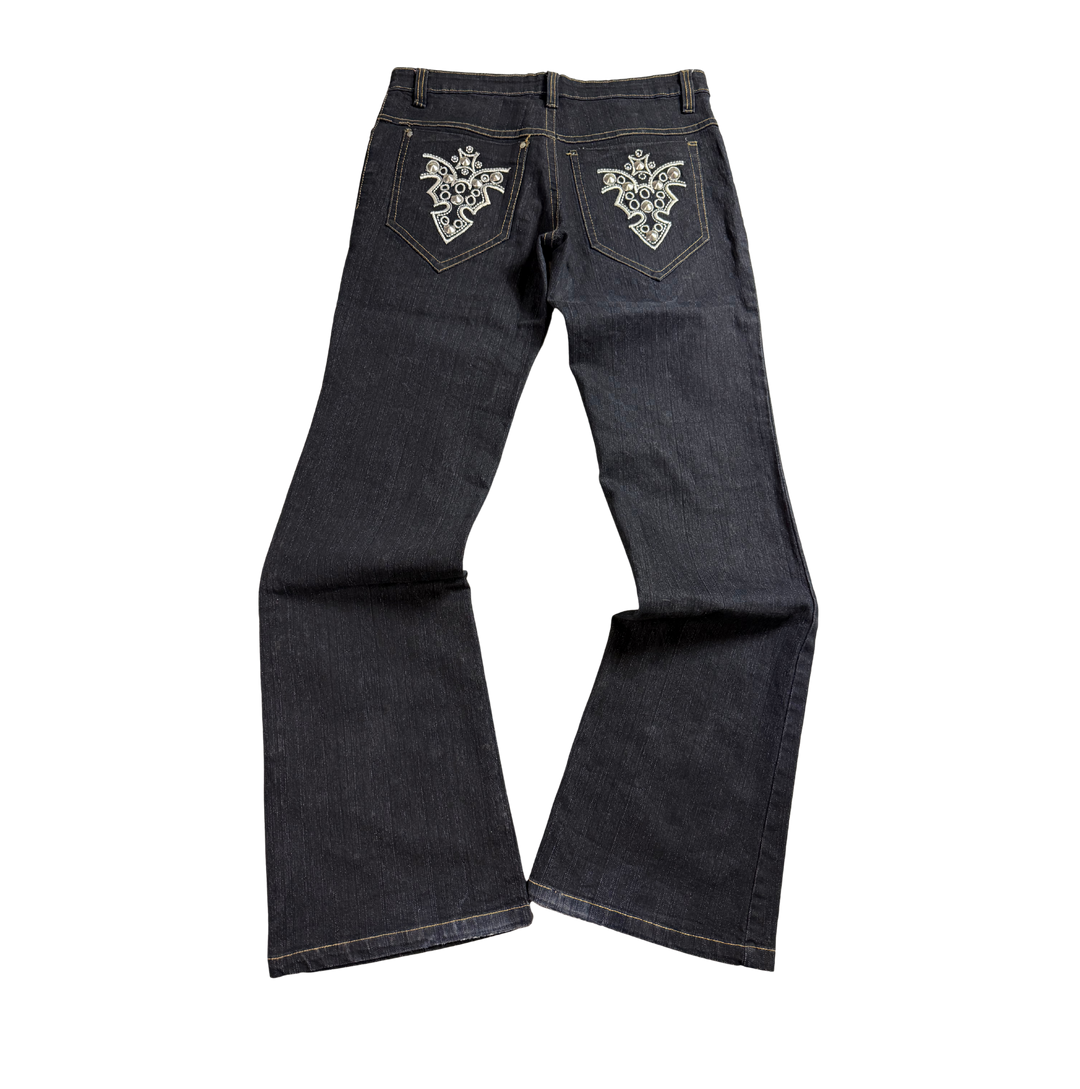 Vintage Jeans Flared Fit Größe M/L