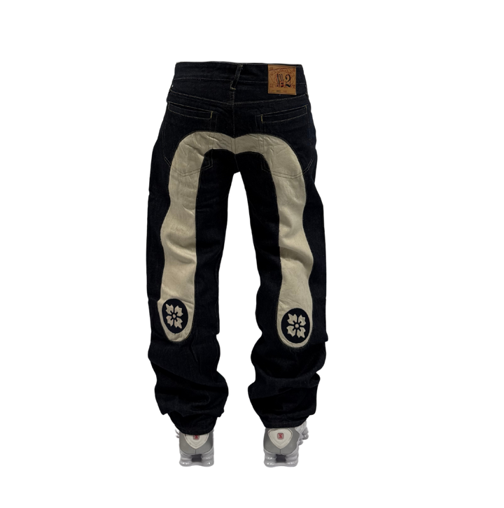 Evisu Vintage Jeans Baggy Fit Größe M/L