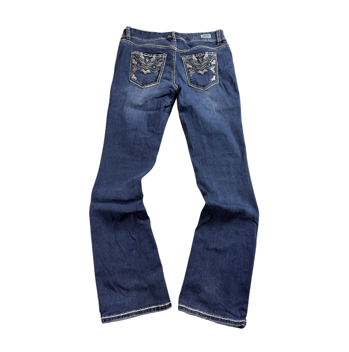 Rhythm in Blue Vintage Jeans Flared Fit Größe S/M