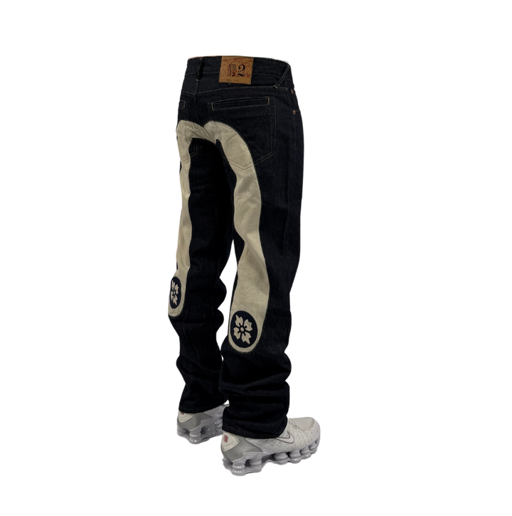 Evisu Vintage Jeans Baggy Fit Größe M/L