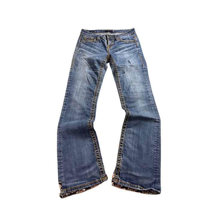 Vintage Jeans Flared Fit Größe S/M