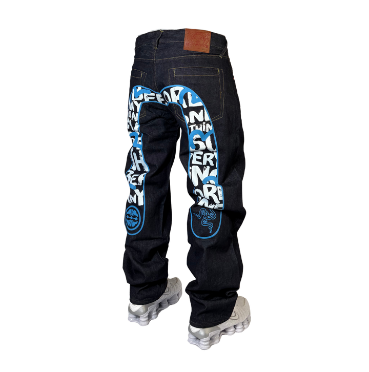 Evisu Vintage Jeans Straight Fit Größe M/L