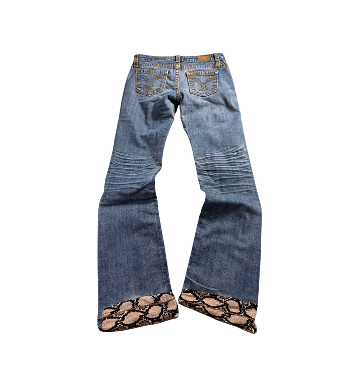Vintage Jeans Flared Fit Größe S/M