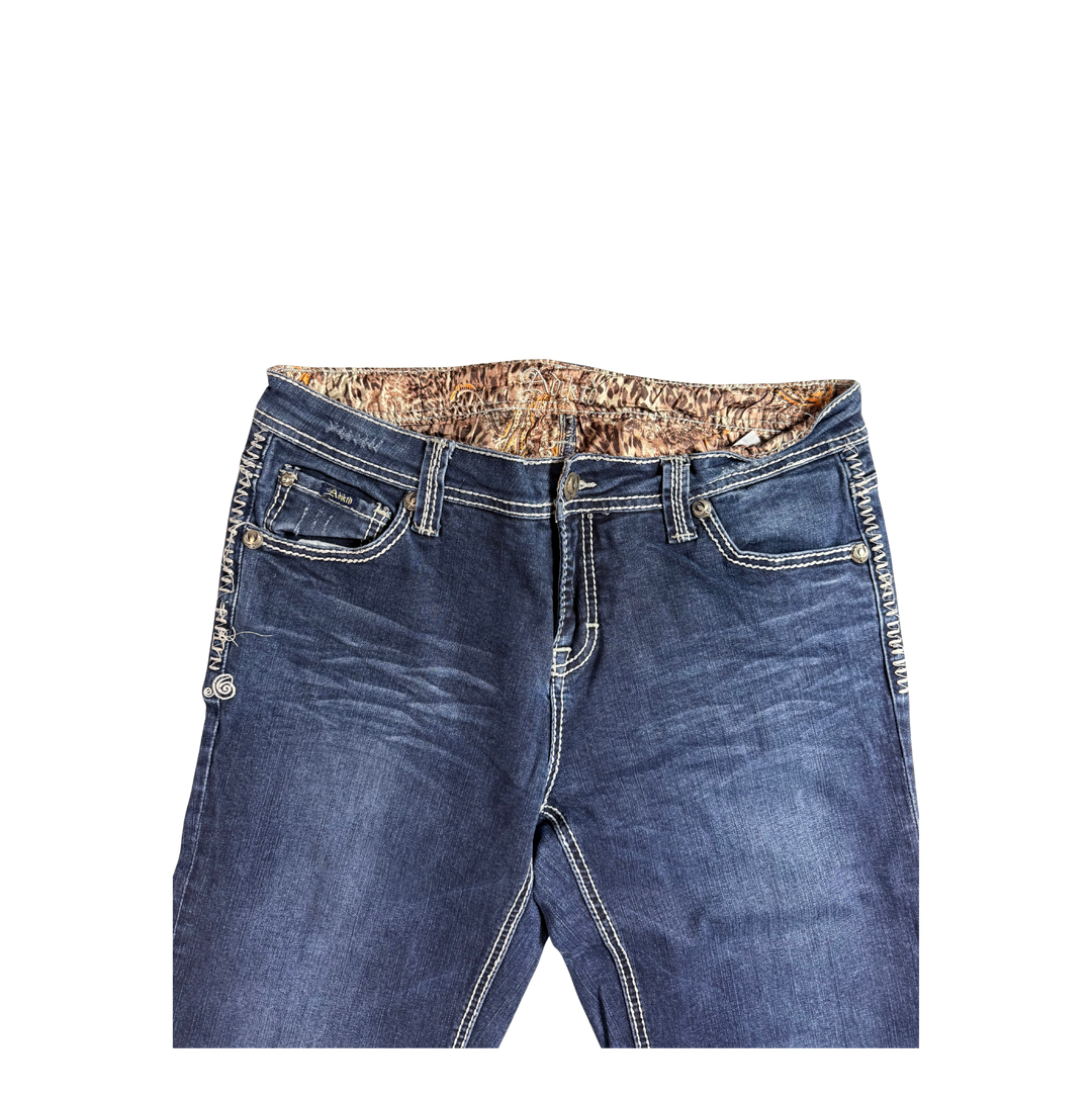 Vintage Jeans Flared Fit Größe M/L