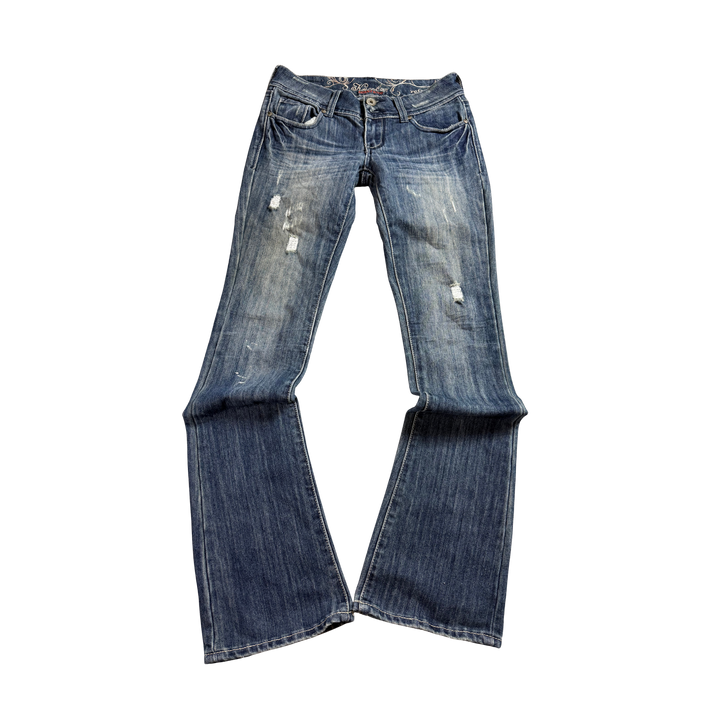 Knock Out Vintage Jeans Flared Fit Größe S/M