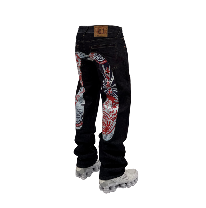 Evisu Vintage Jeans Straight Fit Größe M/L