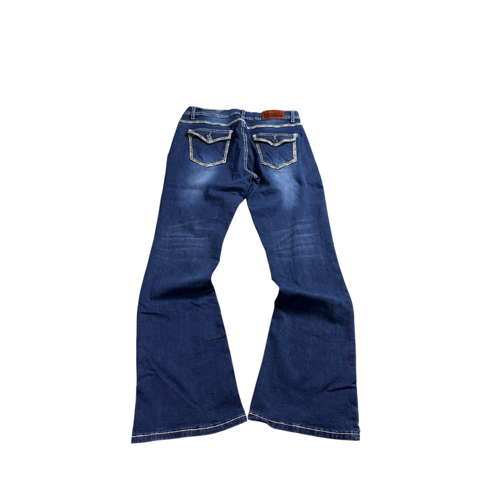 Vintage Jeans Flared Fit Größe S/M
