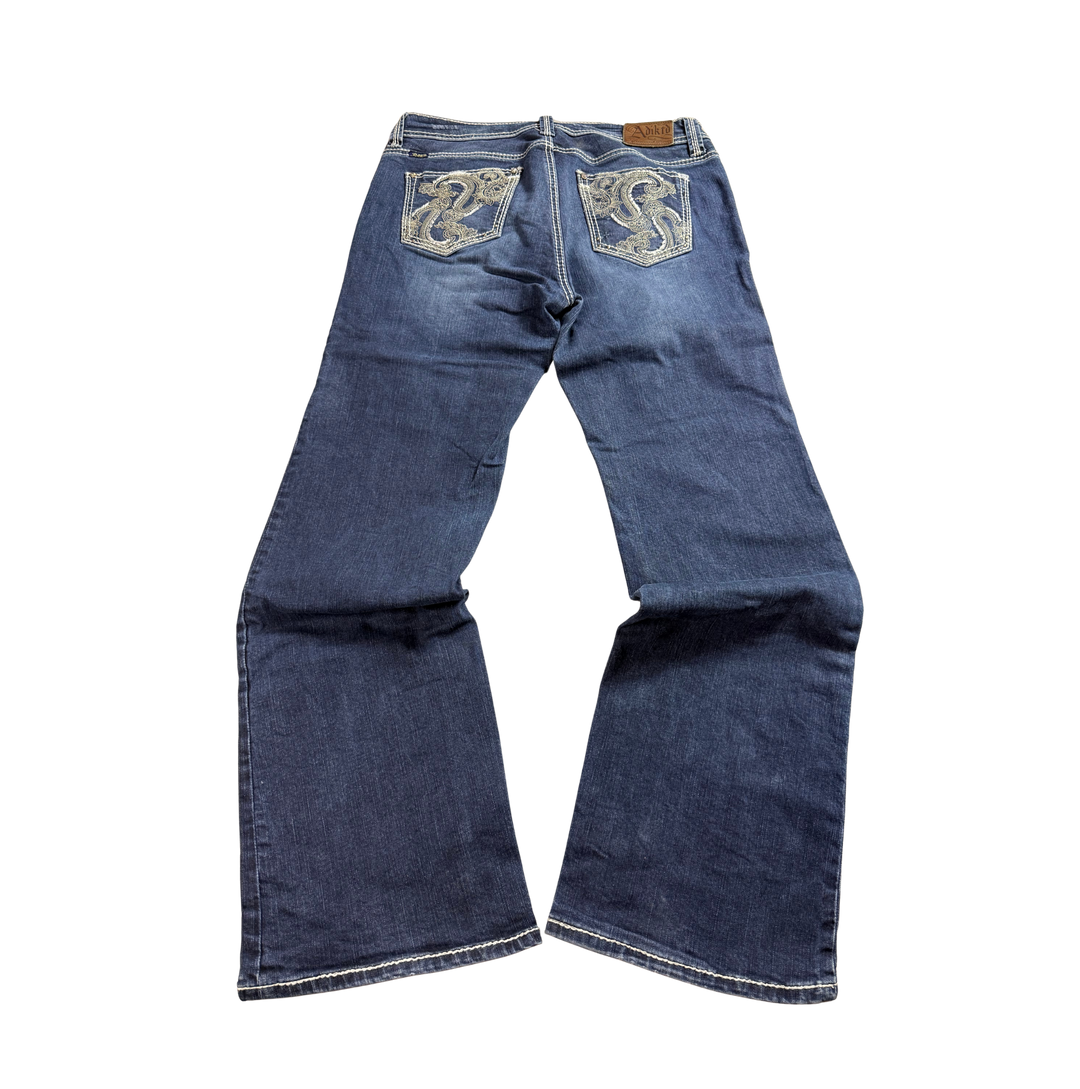 Vintage Jeans Flared Fit Größe M/L
