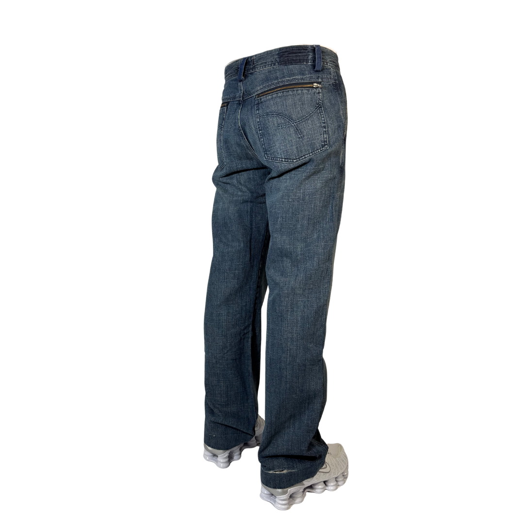 Vintage Jeans Straight Fit Größe S/M