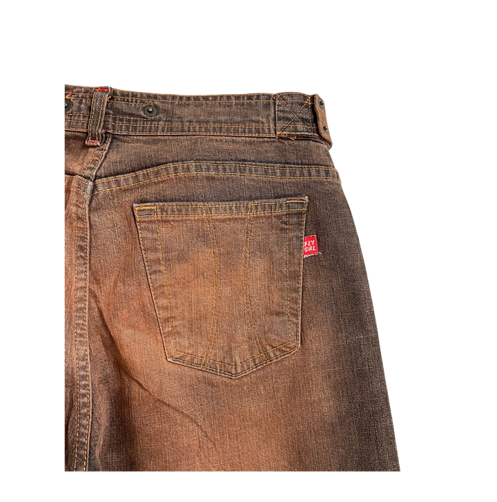 Vintage Jeans Flared Fit Größe S/M