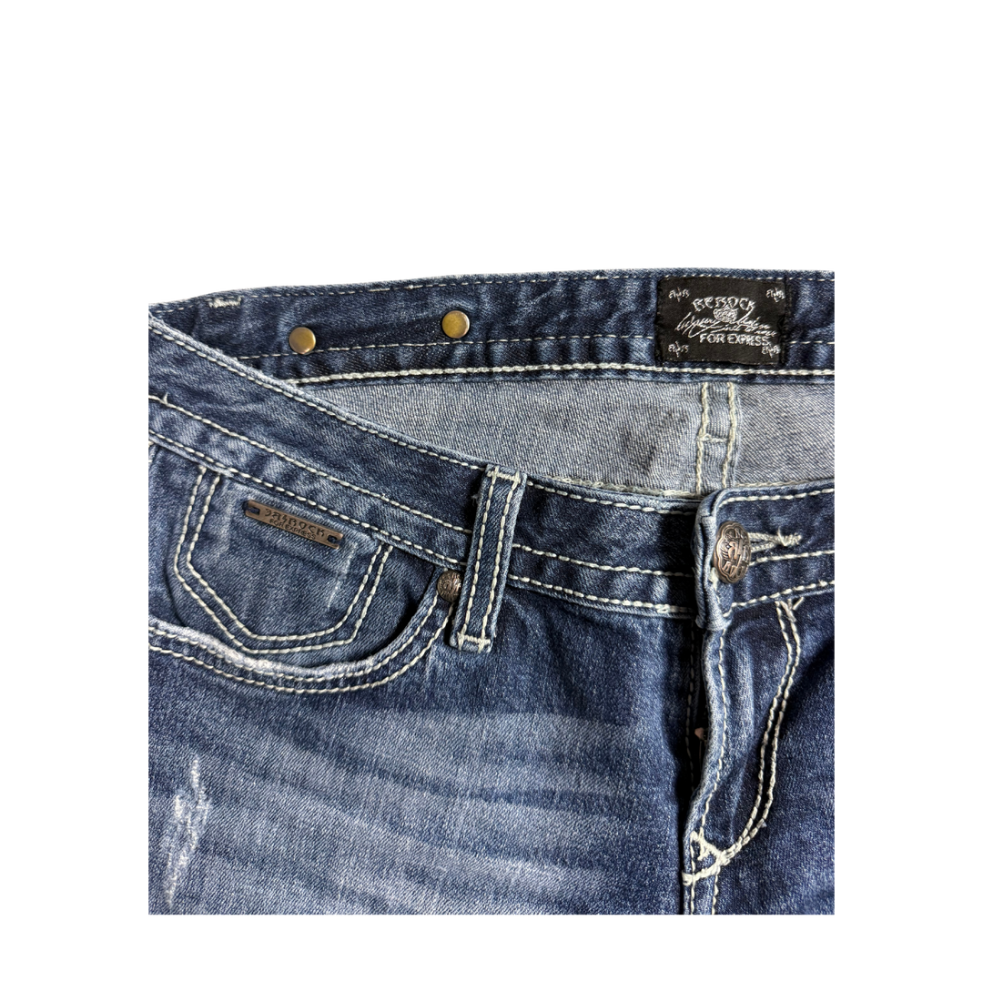Vintage Jeans Flared Fit Größe M/L