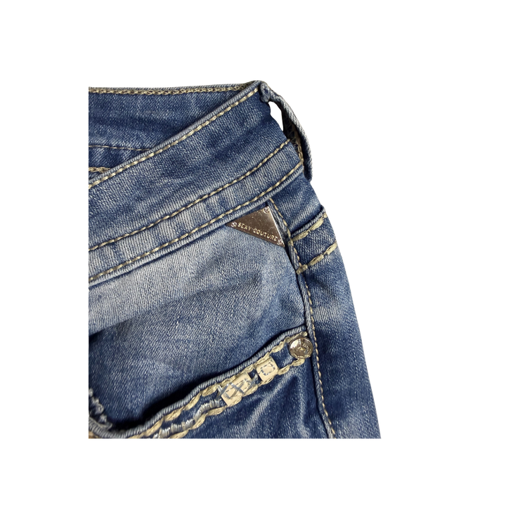 Sexy Couture Vintage Jeans Flared Fit Größe XS/S