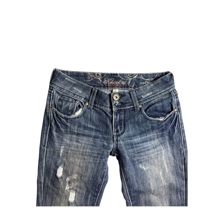 Knock Out Vintage Jeans Flared Fit Größe S/M