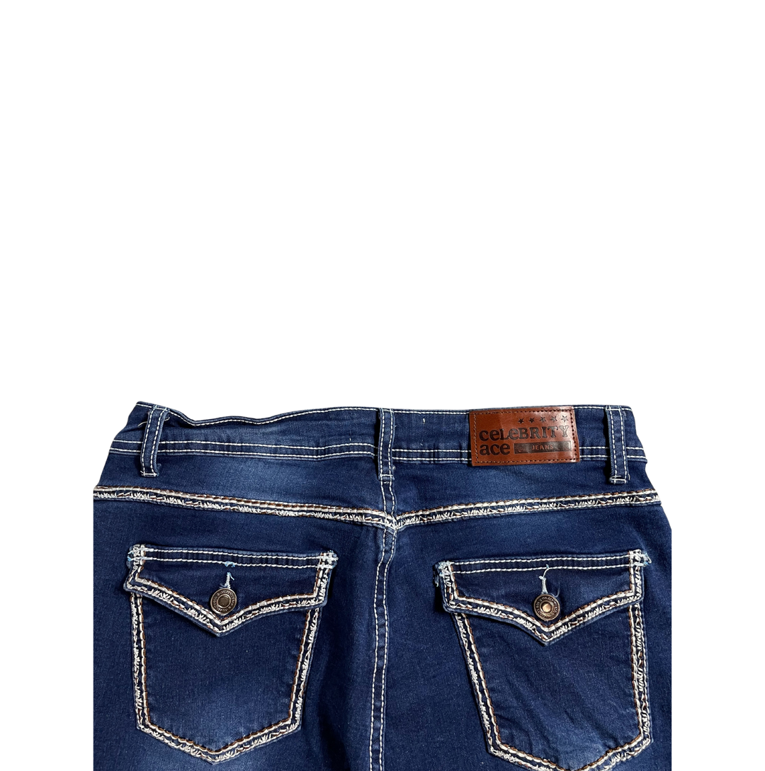 Vintage Jeans Flared Fit Größe S/M