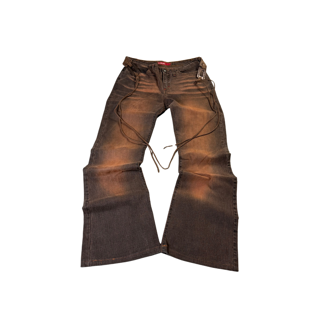 Vintage Jeans Flared Fit Größe S/M