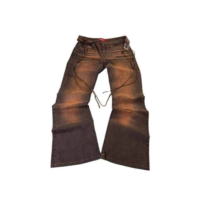 Vintage Jeans Flared Fit Größe S/M