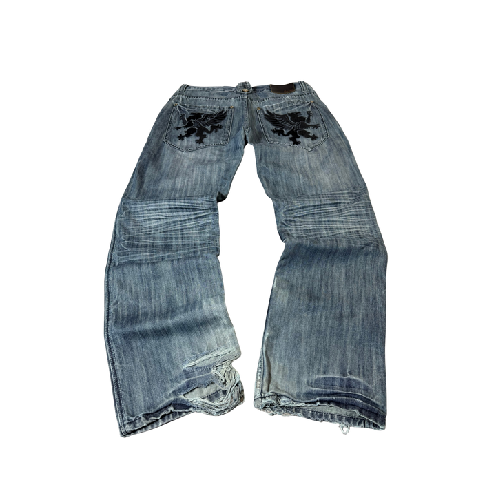 Vintage Jeans Flared Fit Größe M/L