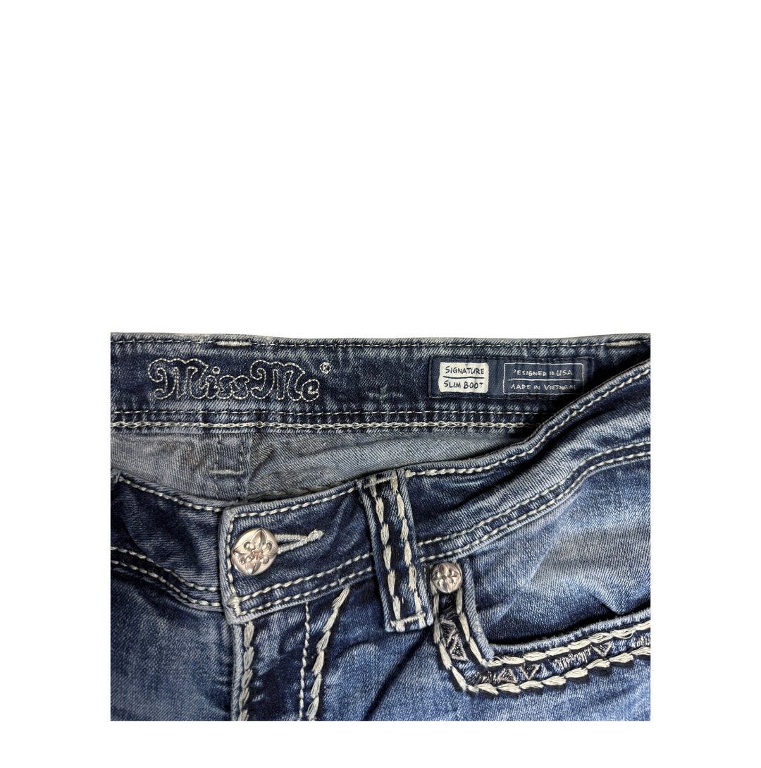 Miss Me Vintage Jeans Flared Fit Größe M/L